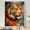 Malen nach Zahlen - Tiger