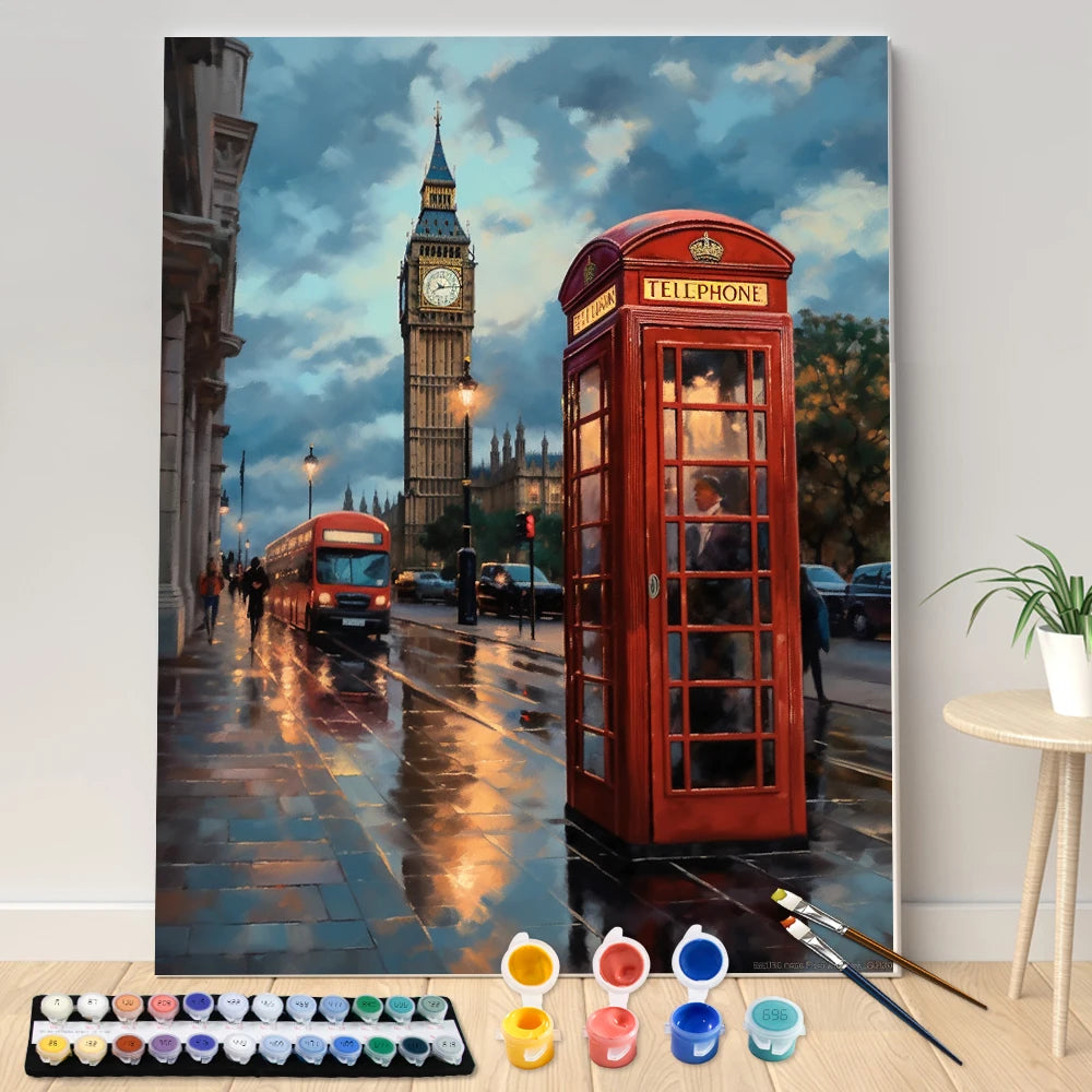 Malen nach Zahlen - London