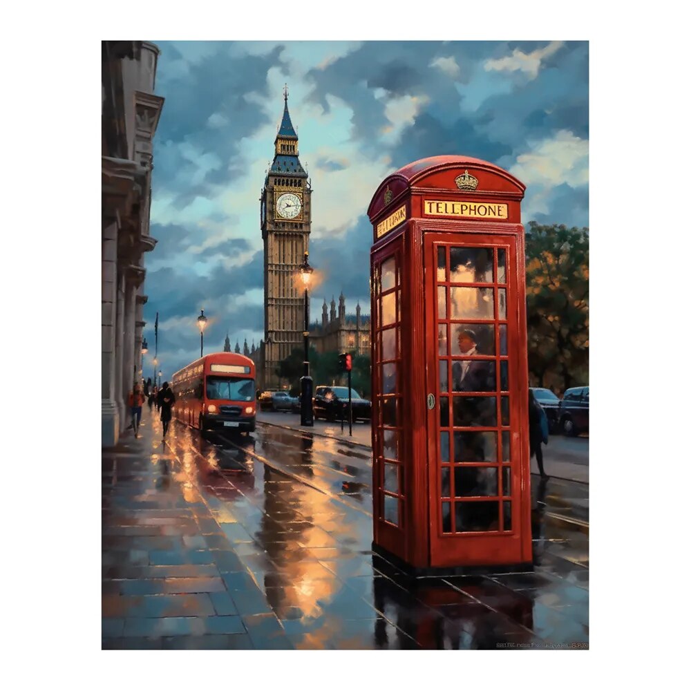 Malen nach Zahlen - London